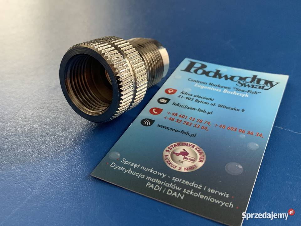 Redukcja z 300 na 200 bar 58 cala gwint śląskie Bytom