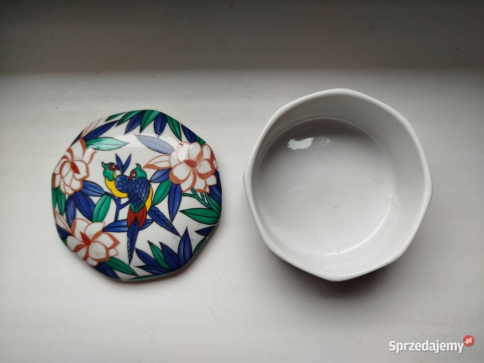 Pudełko porcelanowe vintage na drobiazgi Opole