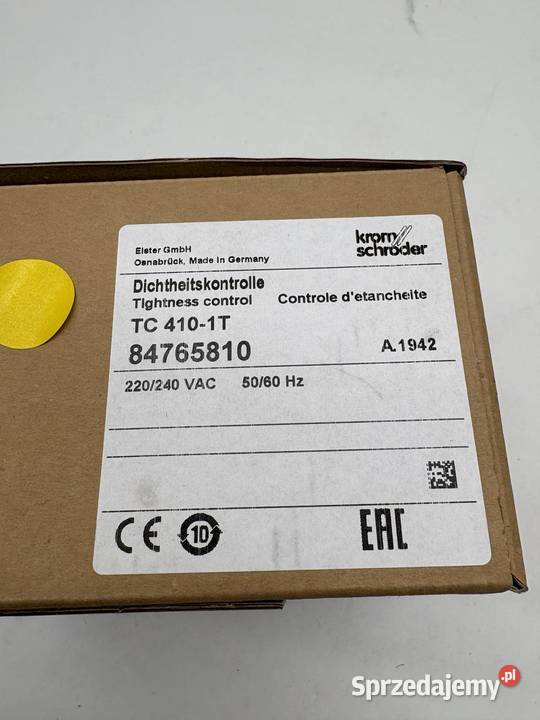 Kromschroder TC 410 1 T 84765810 Kontrola Warszawa