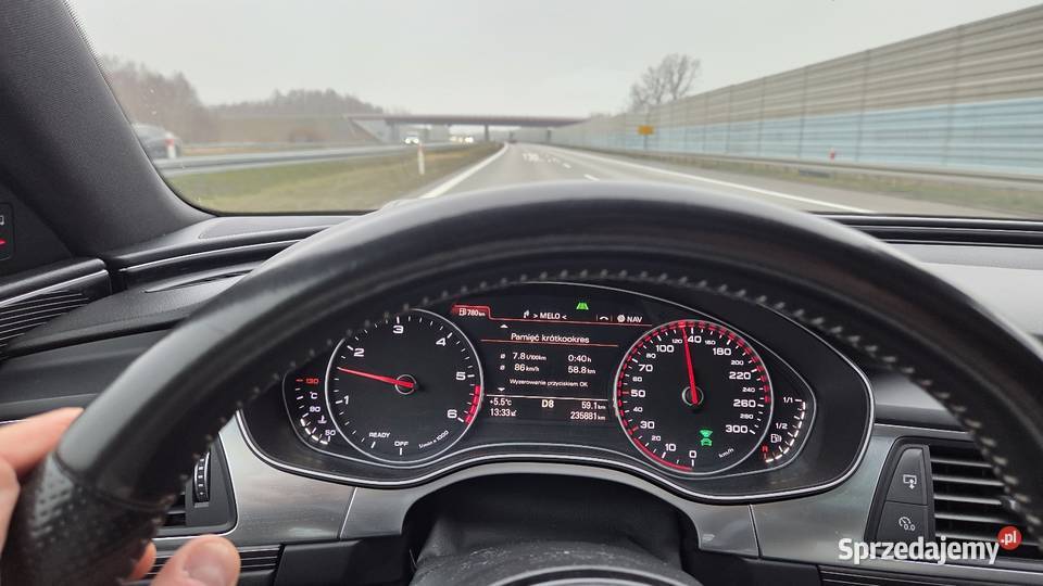 Audi A6 C7 Competition 30 BTdi 326 polift black Pruszków sprzedam