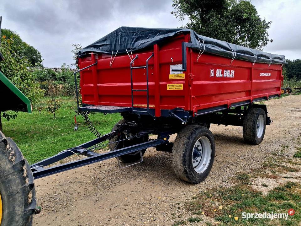 Przyczepa HL6011 nieuszkodzony lubelskie sprzedam
