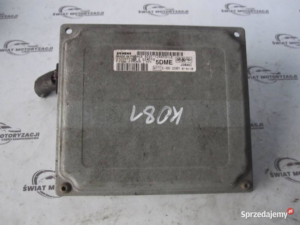 FORD FIESTA 14 TDCI komputer sterownik silnika