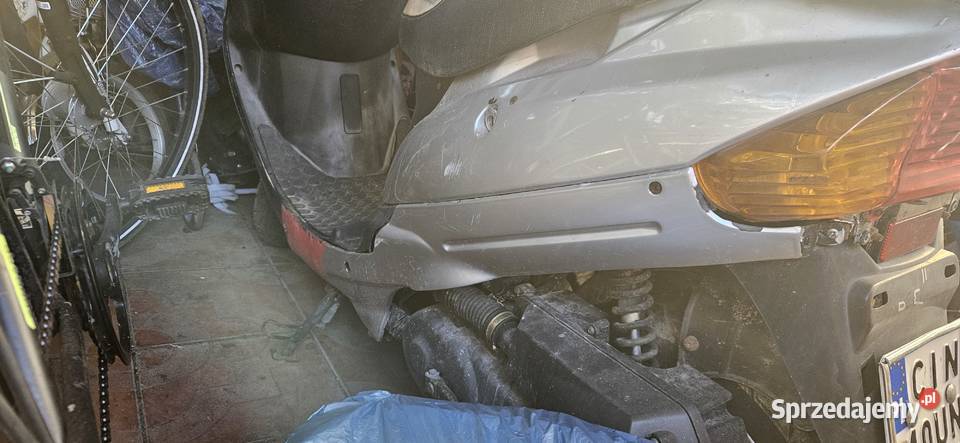 Skuter 50 qinghung 12000km Motoryzacja Cerekwica sprzedam