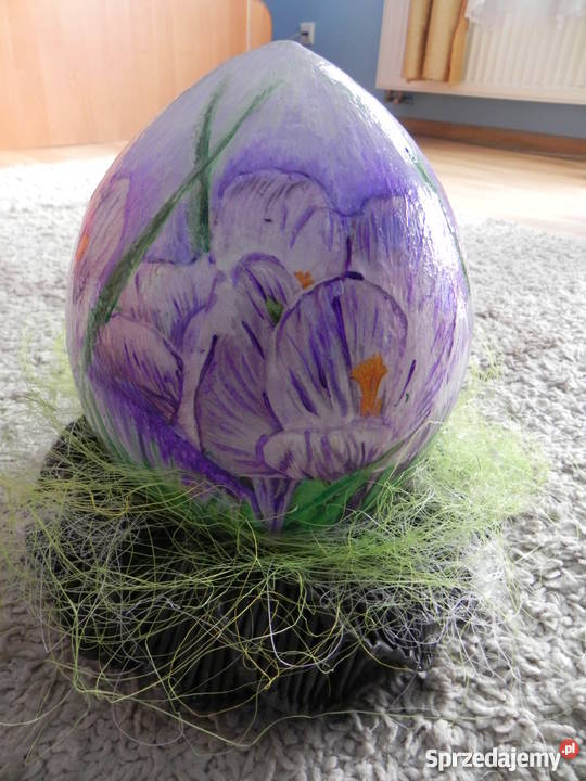 Jajka zdobione techniką decoupage Aleksandrów Kujawski