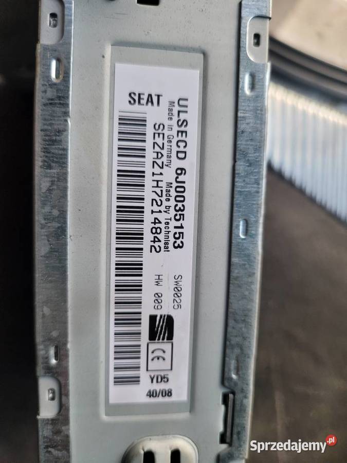 Radio seat Ibiza 4 Głubczyce
