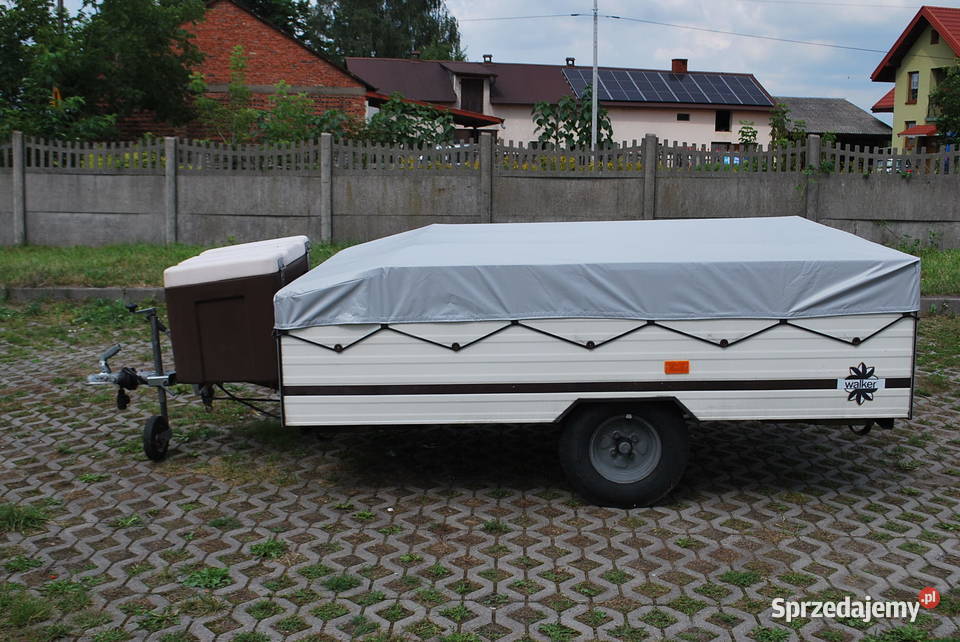 PRZYCZEPA KEMPINGOWA NAMIOTOWA WALKER 1991 1 Grzebowilk