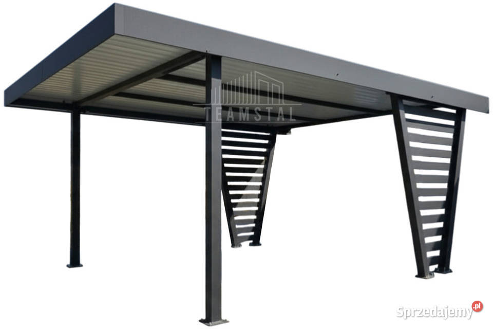 Carport V PREMIUM 4x5m Wypełnienie panelami Sprzedaż Bartoszyce