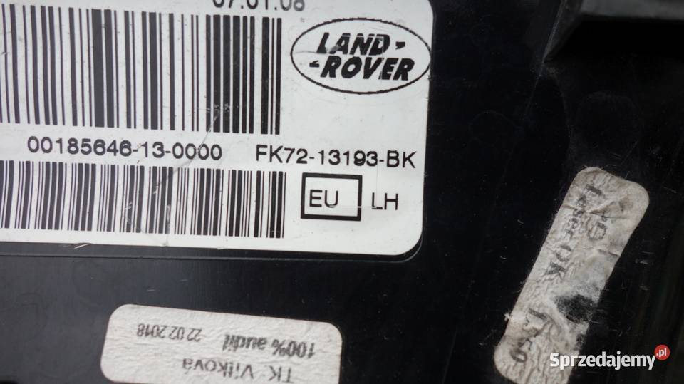 LAND ROVER DISCOVERY SPORT L550 LAMPA LEWY TYŁ śląskie Ruda Śląska