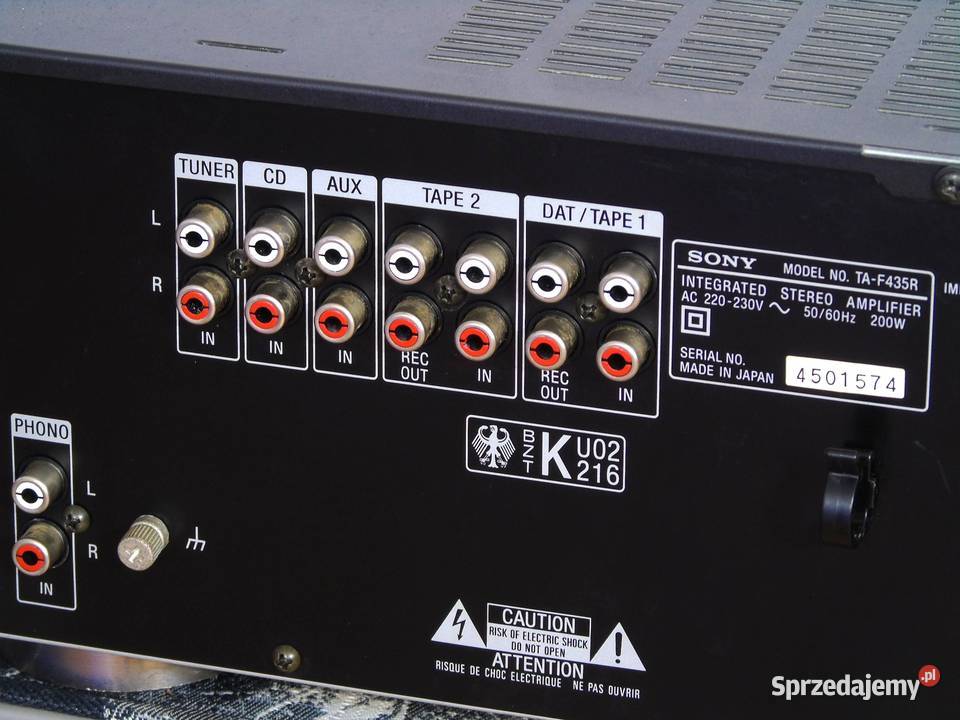 Wzmacniacz Sony TAF435 sprawny i mocny DOSTAWA podkarpackie