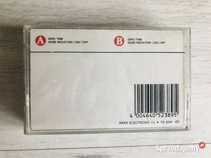 Kaseta magnetofonowa RAKS 90 SX Łódź sprzedam