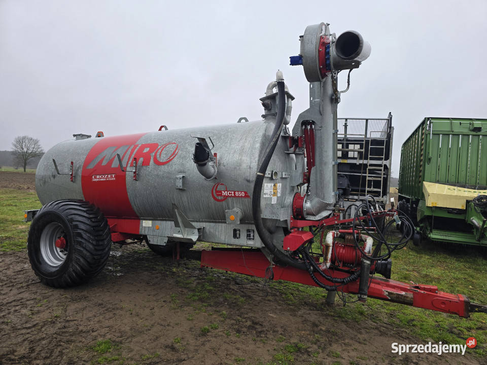 Wóz asenizacyjny SERMAP MIRO 100 REC 8500 L 2018 Baliki