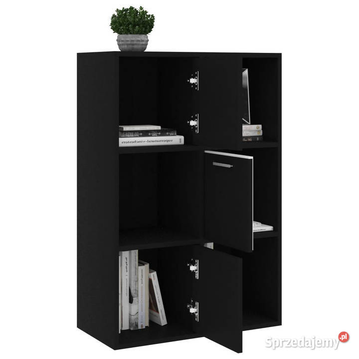 Szafka czarna 60x295x90 materiał drewnopochodny Warszawa