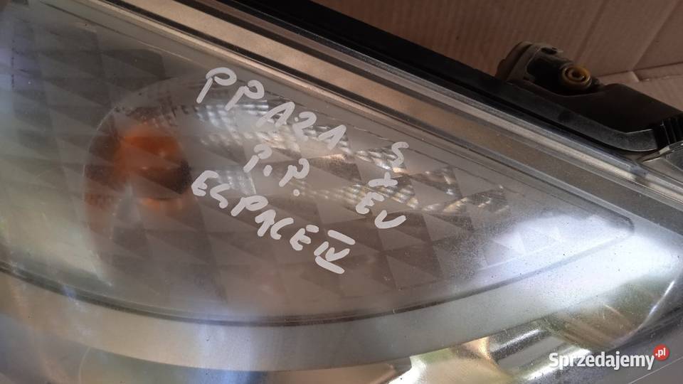 ESCAPE IV LAMPA PRZÓD PRAWA XENON SOCZEWKA EU
