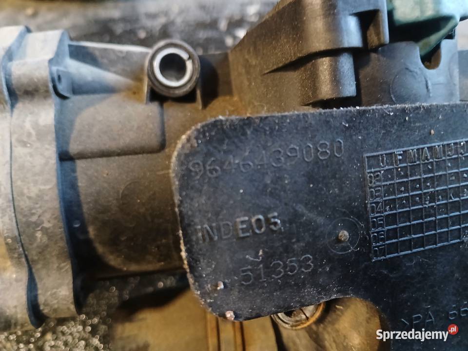 Obudowa Termostatu 9646439080 Peugeot Citroen Radłów