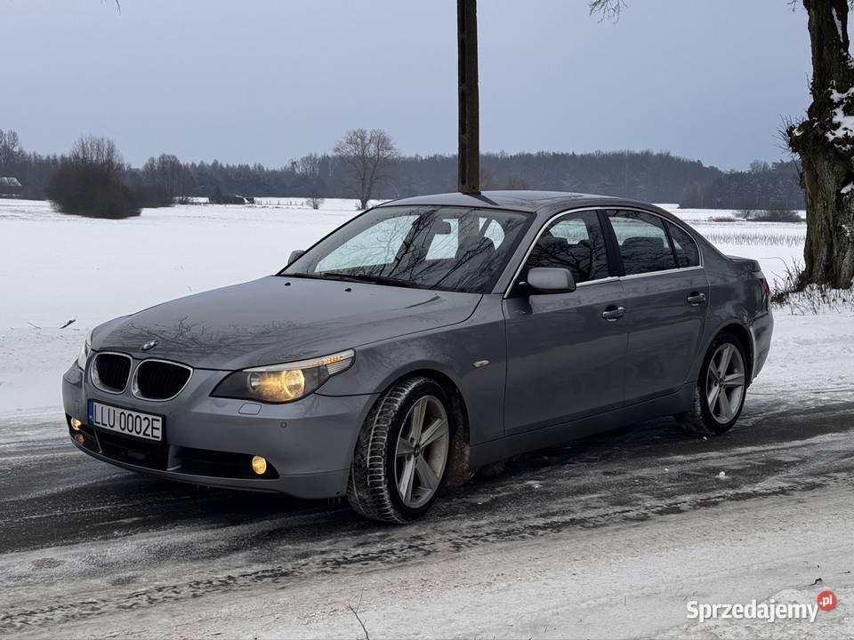 BMW seria 5 E60 525i Rok produkcji 2005 Warszawa