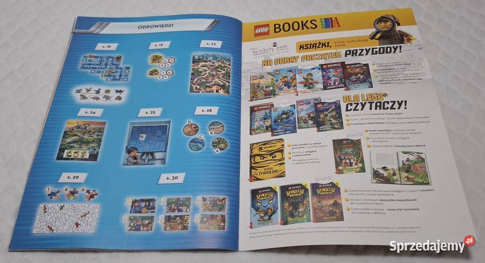 Lego Jurassic World Sekrety dinolaboratorium Czeladź