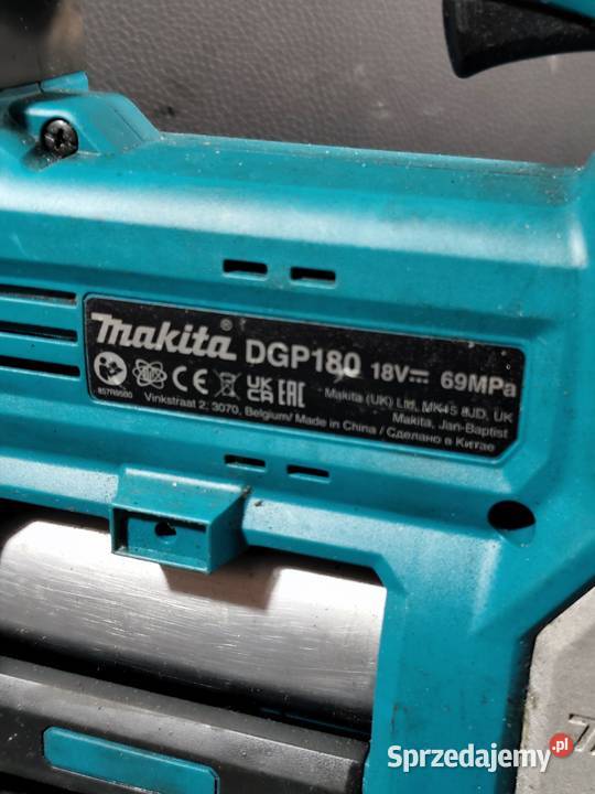 Akumulatorowa smarownica Makita DGP180 18V LXT Poddębice