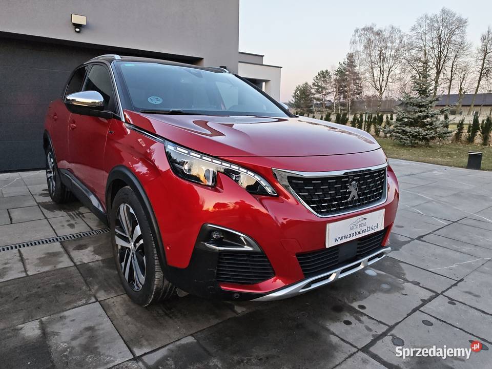 Peugeot 3008 GT 20HDI 180 Automat Full Przebieg światła do jazdy dziennej 3008 Jędrzejów