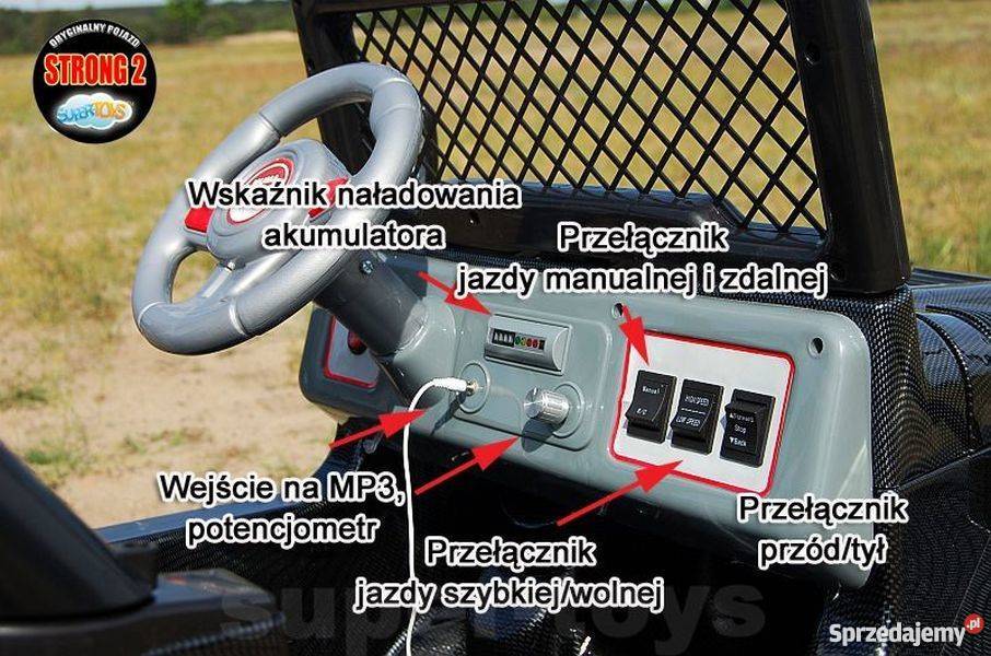 MEGA JEEP DRIFFTER EXCLUSIVE 2 DZIECI WOLNY Pojazdy elektryczne i spalinowe