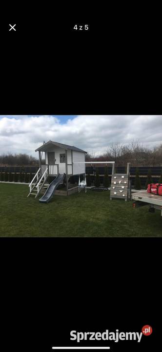 Domki dzieci pole zabaw