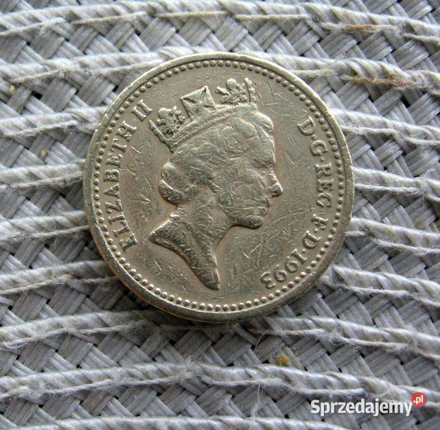 Wielka Brytania 1 Funt 1993r Kalisz