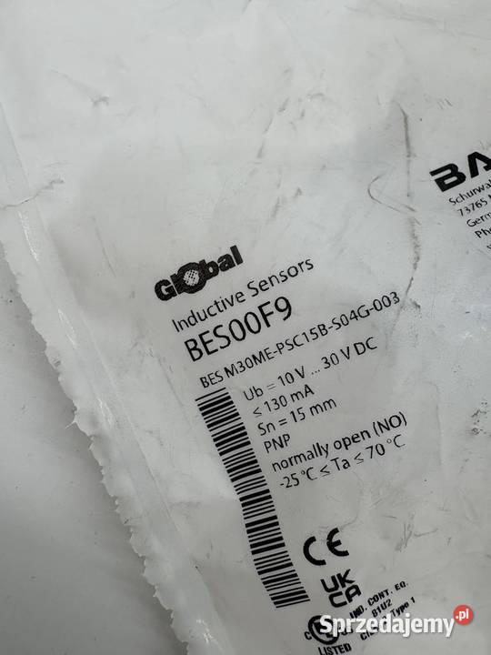 Balluff BES00F9 BES M30MEPSC15BS04G003 Czujnik Warszawa