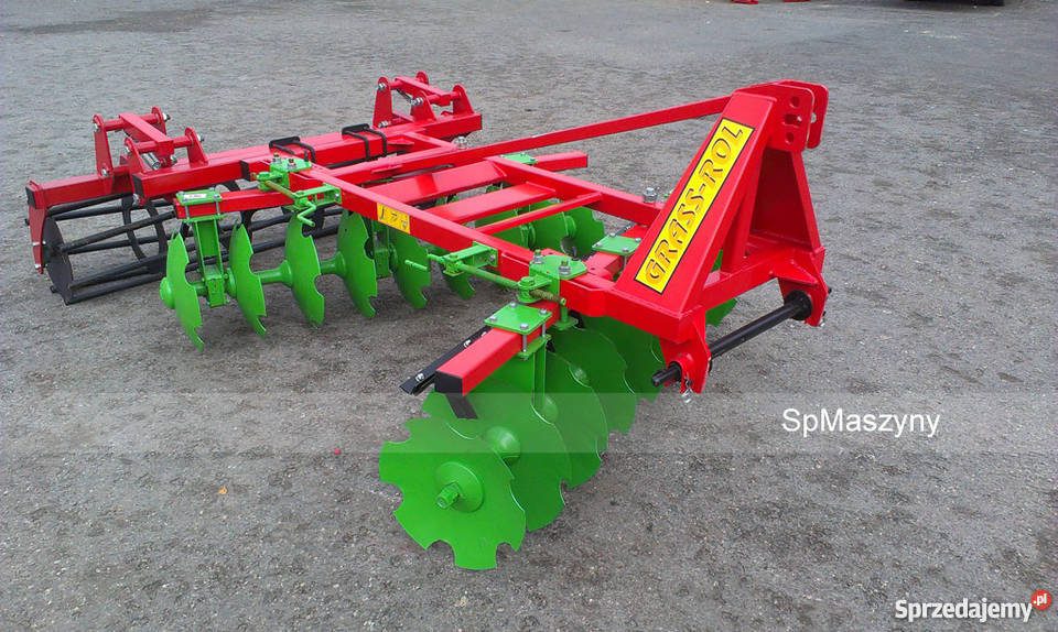 WZMOCNIONA BRONA TALERZOWA GRASS ROL TRANSPORT lubelskie Puławy