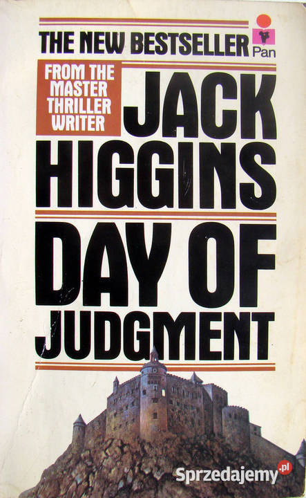 Day of Judgment Jack Higgins thrillery, sensacyjne Limanowa sprzedam