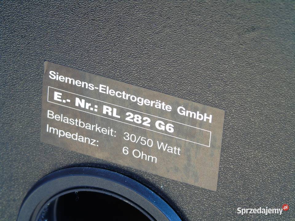 Kolumny Siemens świetne stereo WYSYŁKA