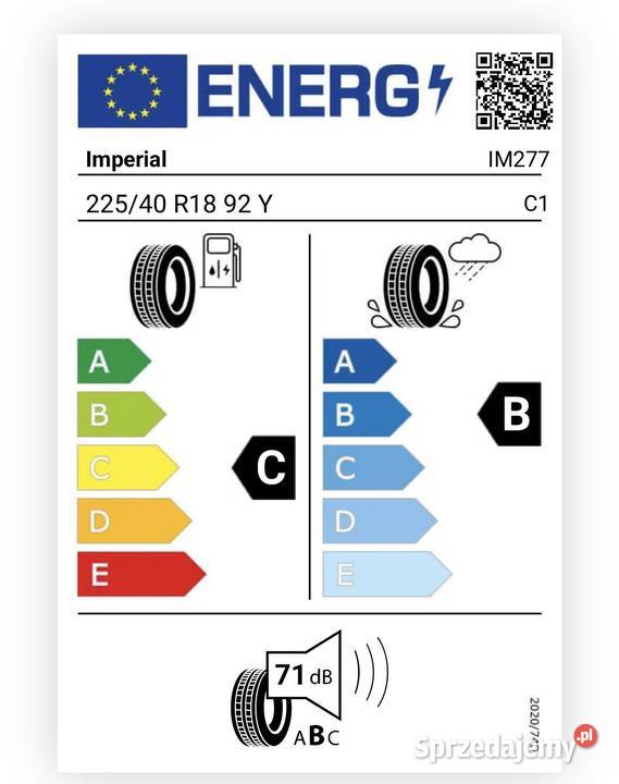 Opony letnie Imperial ecosport 2 22540R18 92Y Kraków