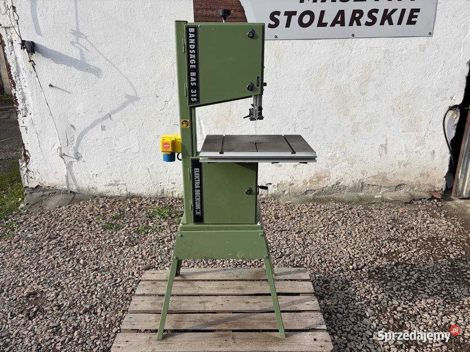 Piła taśmowa banzega ELEKTRA BECKUM BAS 315 małopolskie Kalwaria Zebrzydowska