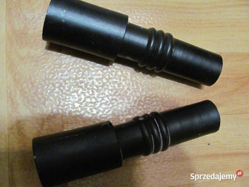 świeczniki metalowe grube 05 wys15 2 czarne