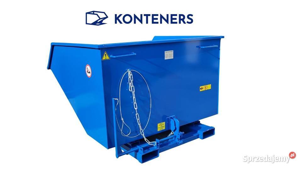 Kontener samowyładowczy 15 m3 1500 L na widły Kielce