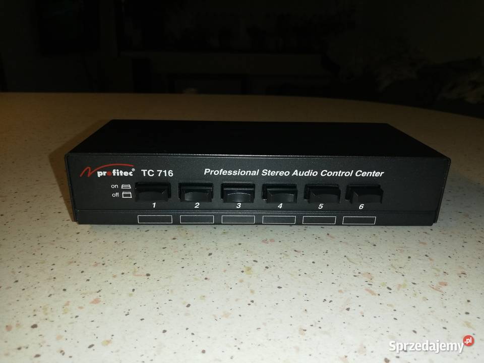 ProfiTec TC 716 Przełącznik audio skrzynka świętokrzyskie Skarżysko-Kamienna