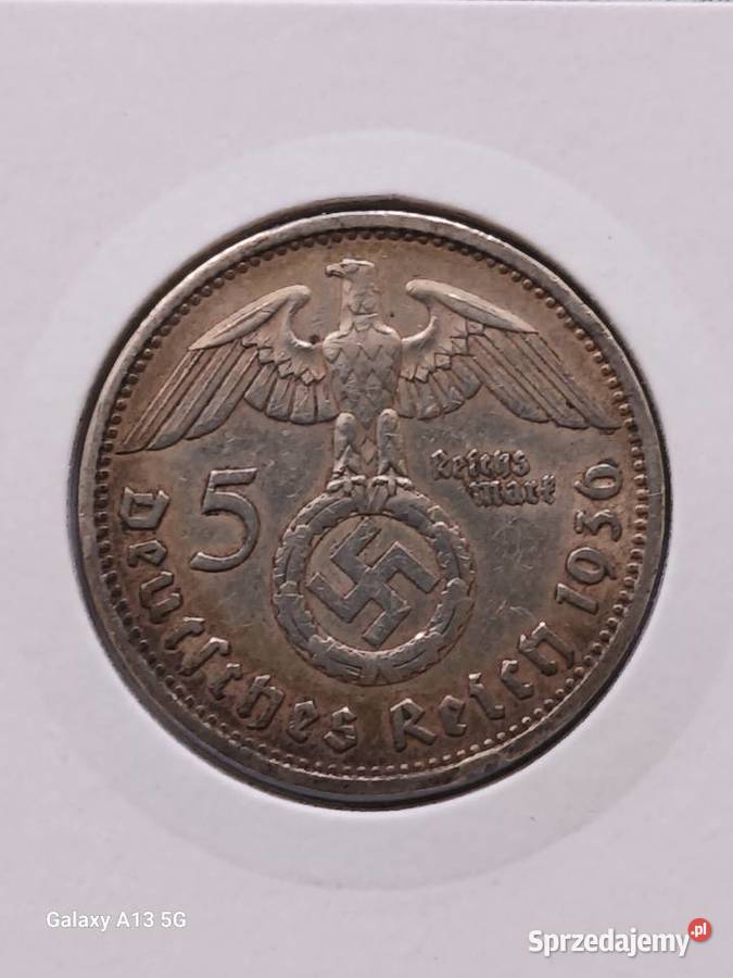 5 Marek Niemcy 1936 r Paul von Hindenburgmen A 4 Konin
