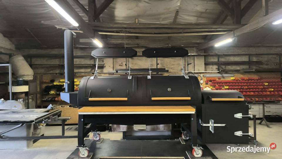 Smoker American bbq Wędzarnia kolos blacha 4mm Owczary