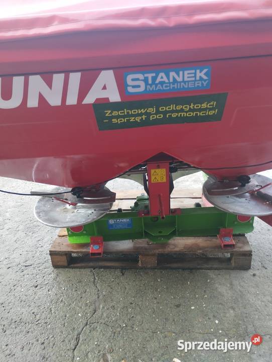 Rozsiewacz do nawozów dwutarczowy Unia MX 1200 małopolskie Proszowice