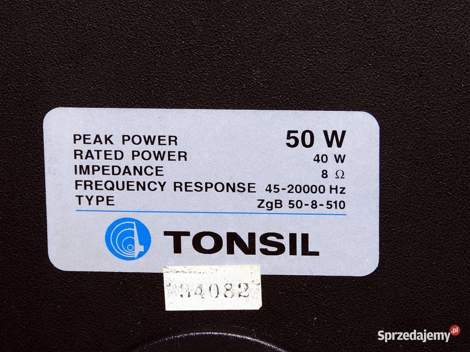 Tonsil ZGB 508510 Bydgoszcz sprzedam
