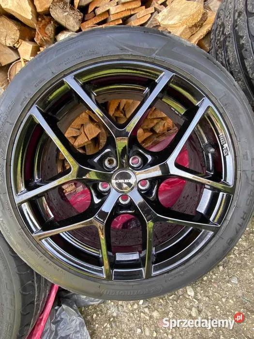 Felgi aluminiowe 17 Borbet opony Audi Seat Skoda aluminiowe Samochodowe podlaskie