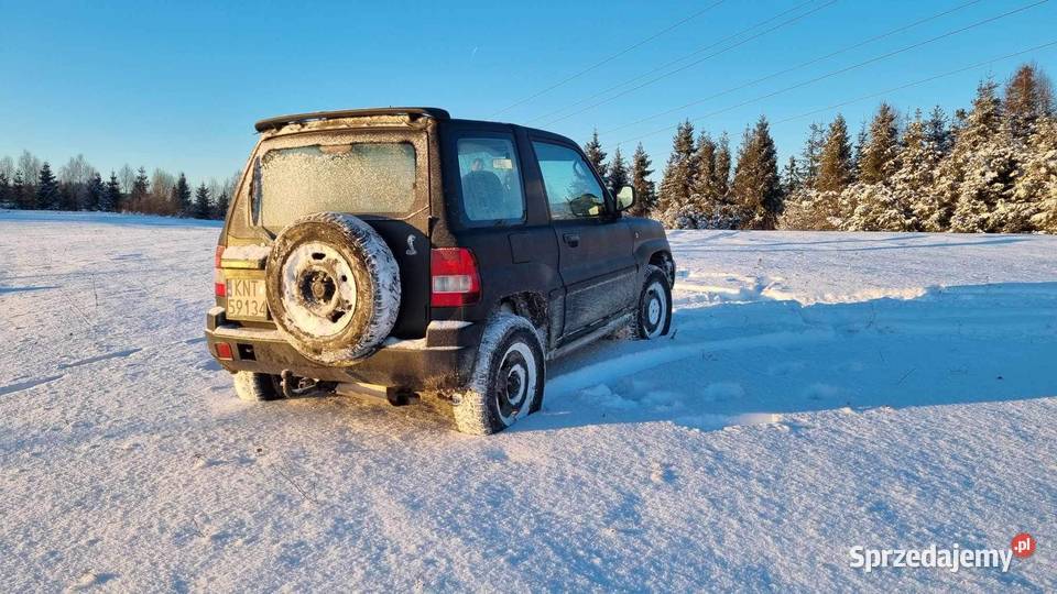 mitsubishi pajero pinii 18gdi 4x4 niski przebieg Raba Wyżna