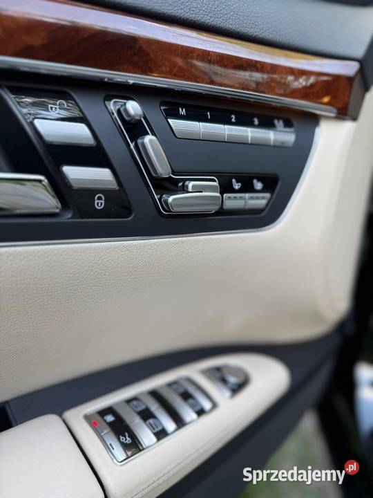 MercedesBenz Klasa S W221 Mercedes S500L 4matic Łódź