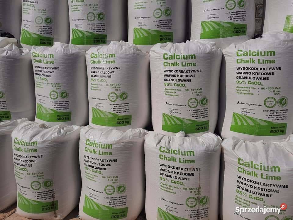 Wapno nawozowe granulowane kredowe magnezowe Goleniów