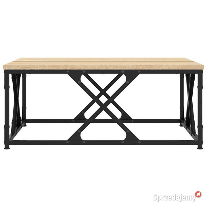 Stolik kawowy dąb sonoma 70x70x30 materiał mazowieckie Warszawa