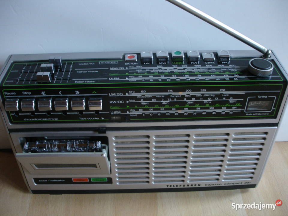 Radiomagnetofon TELEFUNKEN BAJAZZO COMPACT 201