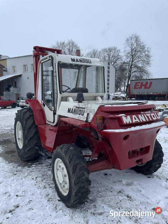 Wózek widłowy Manitou 4x4 54000 brutto Jastrzębniki