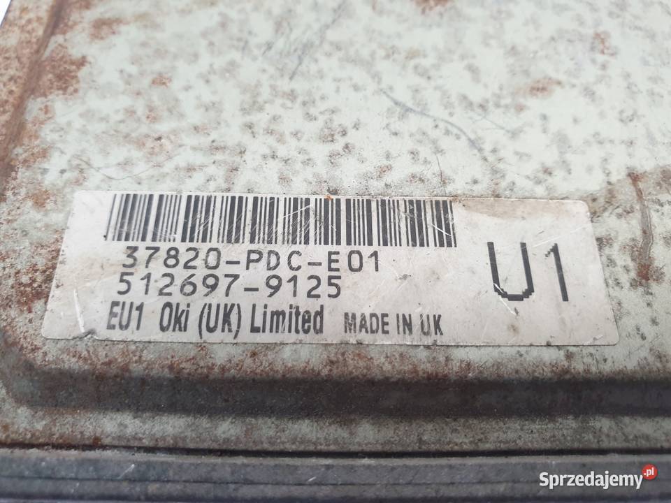 Honda Accord VI 18 i STEROWNIK SILNIKA komputer lubelskie Rudka