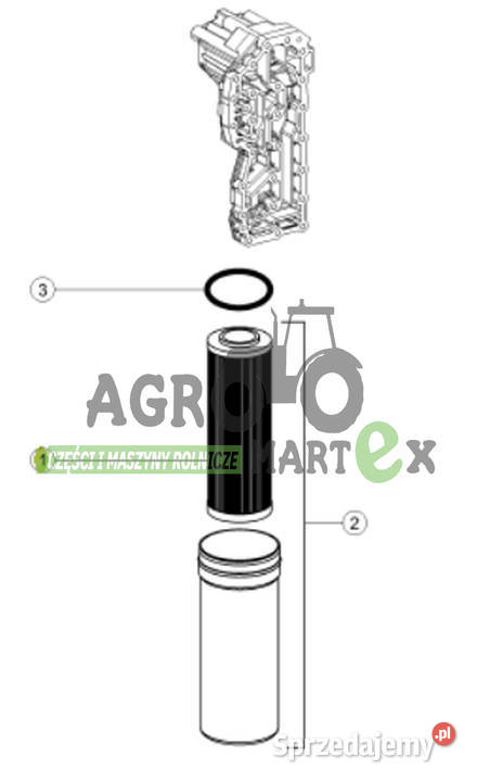 0011425190 11425190 0005986001 FILTR HYDR WKŁAD Wichrów sprzedam