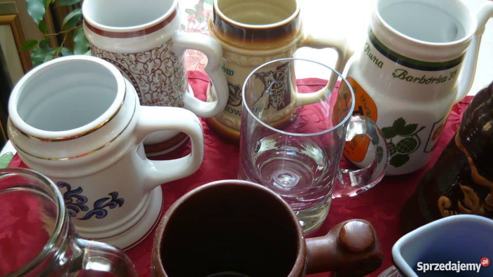 Kufle dzbanki Myszków sprzedam