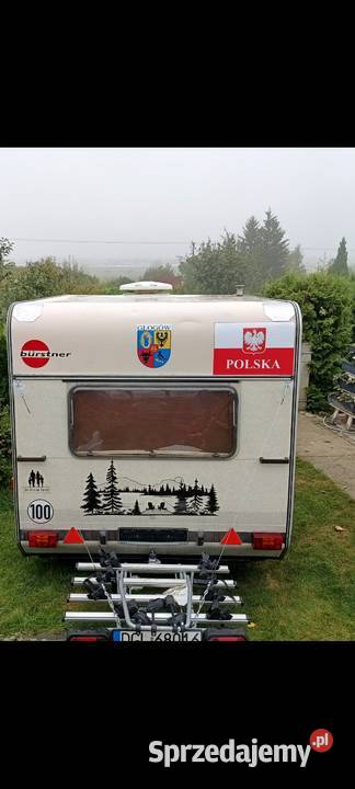 Przyczepa kempingowa Brstner Club 3820 1987 Głogów