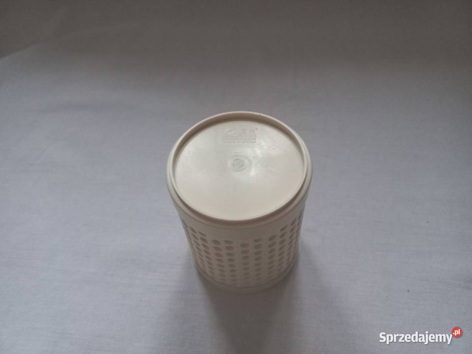 Pojemnik beżowy Organizer plastik Kubek NOWY Białystok